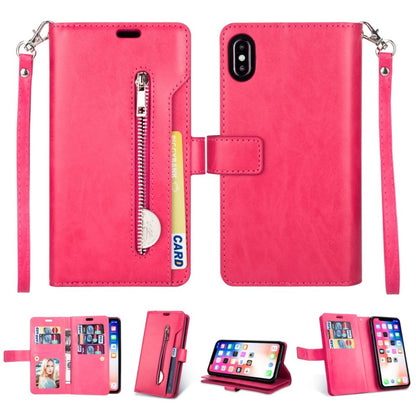 Leather wallet case for iPhone Xs Max