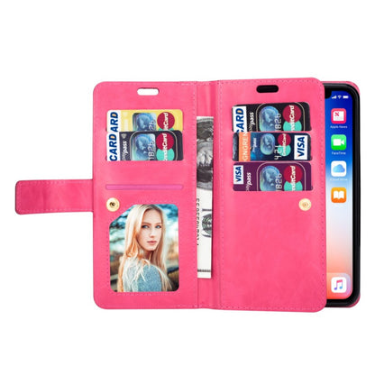 Leather wallet case for iPhone Xs Max